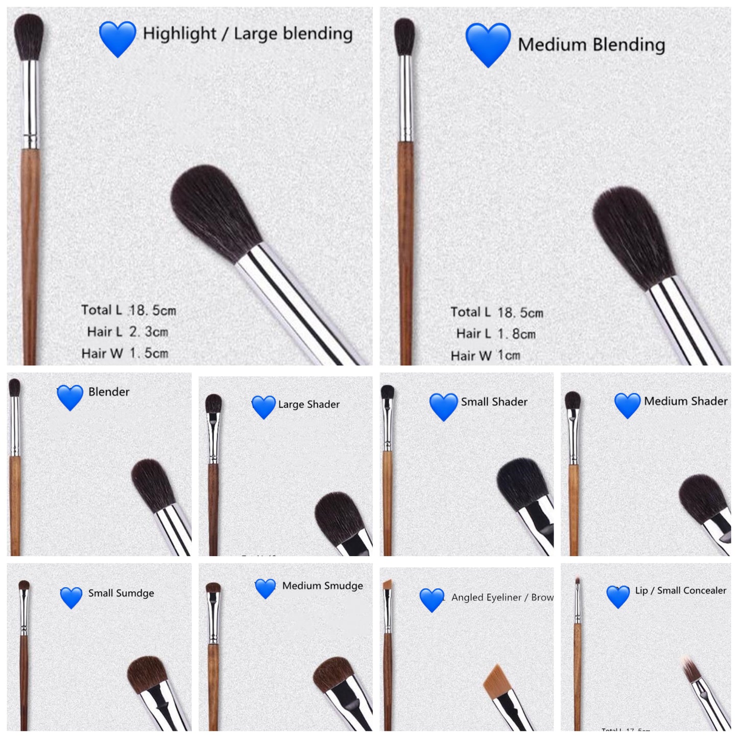 10 piece Chocolate Bae Pro Set
