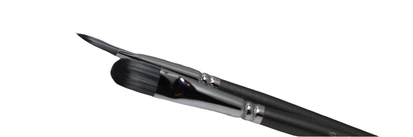 #8 Cut Crease/Brow Brush