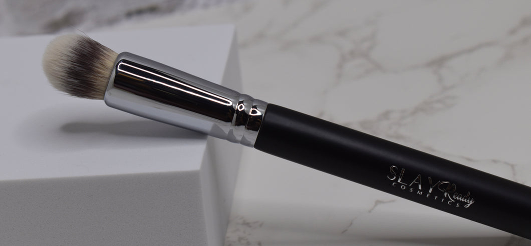 Domed buffer brush